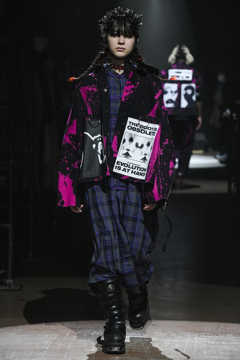 KIDILL Fall/Winter 2021 Collection Runway Show lookbook fw21 keiji haino edwin dickies japan 