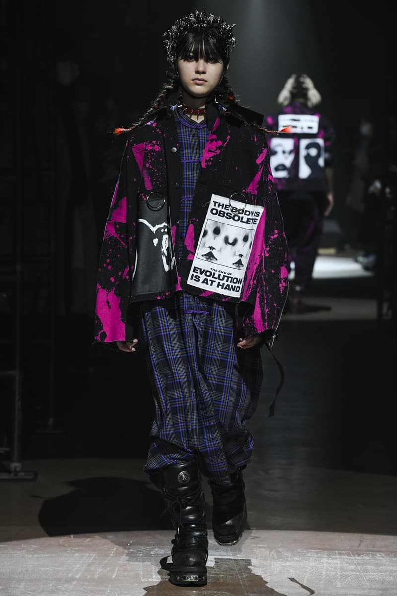 KIDILL Fall/Winter 2021 Collection Runway Show lookbook fw21 keiji haino edwin dickies japan
