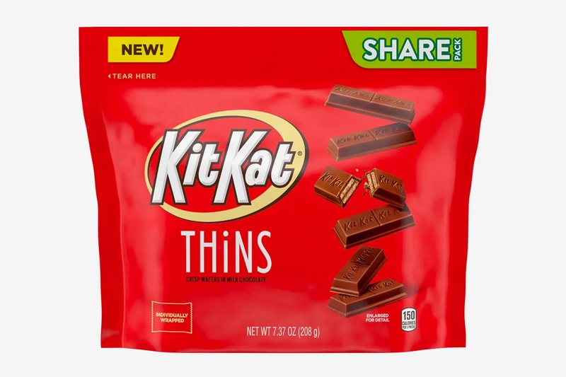 Kit Kat Thins Nestlé chocolate news Hershey snacks candy wafer chocolate calories food 