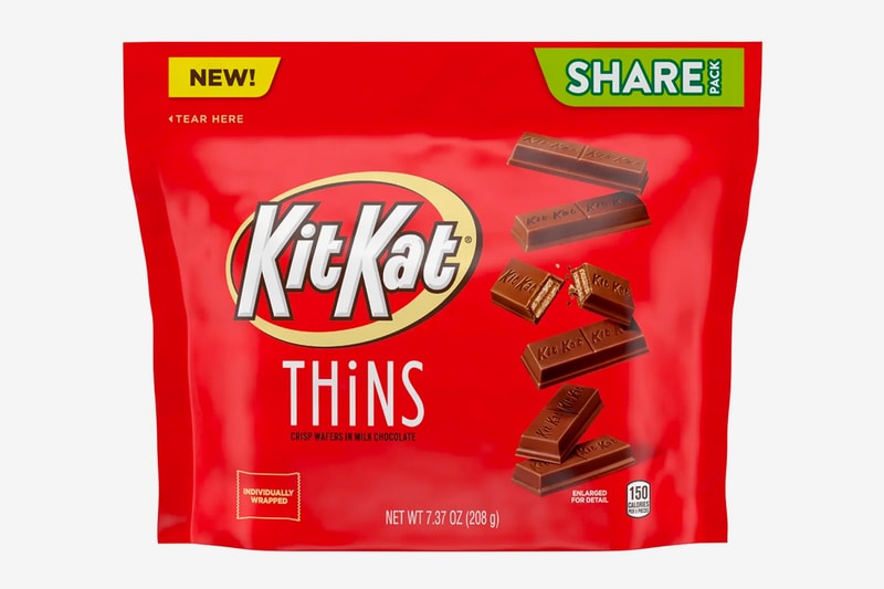 Kit Kat Thins Milk Chocolate 3.1 oz Peg Bag