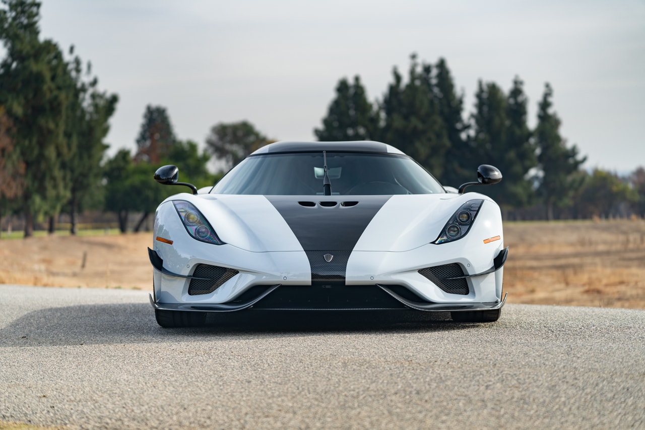 Koenigsegg Regera Gooding & Company’s Geared Online Scottsdale Edition Catalogue Auction For Sale Swedish Hypercar Hybrid Supercar Cars Automtovie 