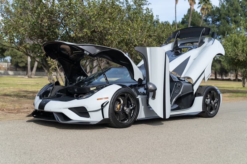 Koenigsegg Regera Gooding & Company’s Geared Online Scottsdale Edition Catalogue Auction For Sale Swedish Hypercar Hybrid Supercar Cars Automtovie
