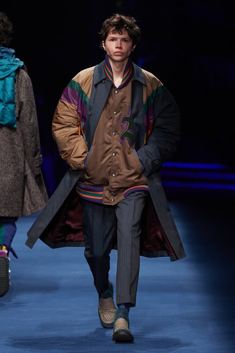 kolor Fall/Winter 2021 Collection Runway Show fw21 menswear womenswear japan junichi abe adidas collaboration