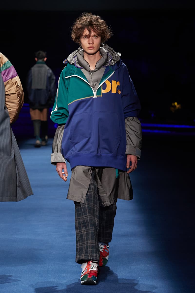 kolor Fall/Winter 2021 Collection Runway Show fw21 menswear womenswear japan junichi abe adidas collaboration