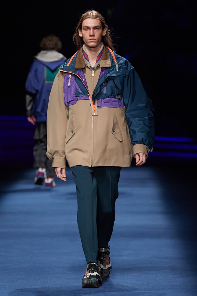 kolor Fall/Winter 2021 Collection Runway Show fw21 menswear womenswear japan junichi abe adidas collaboration