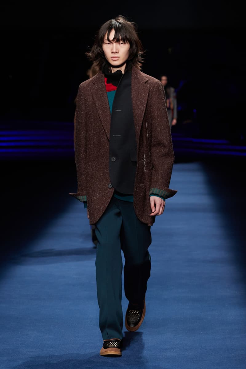 kolor Fall/Winter 2021 Collection Runway Show fw21 menswear womenswear japan junichi abe adidas collaboration