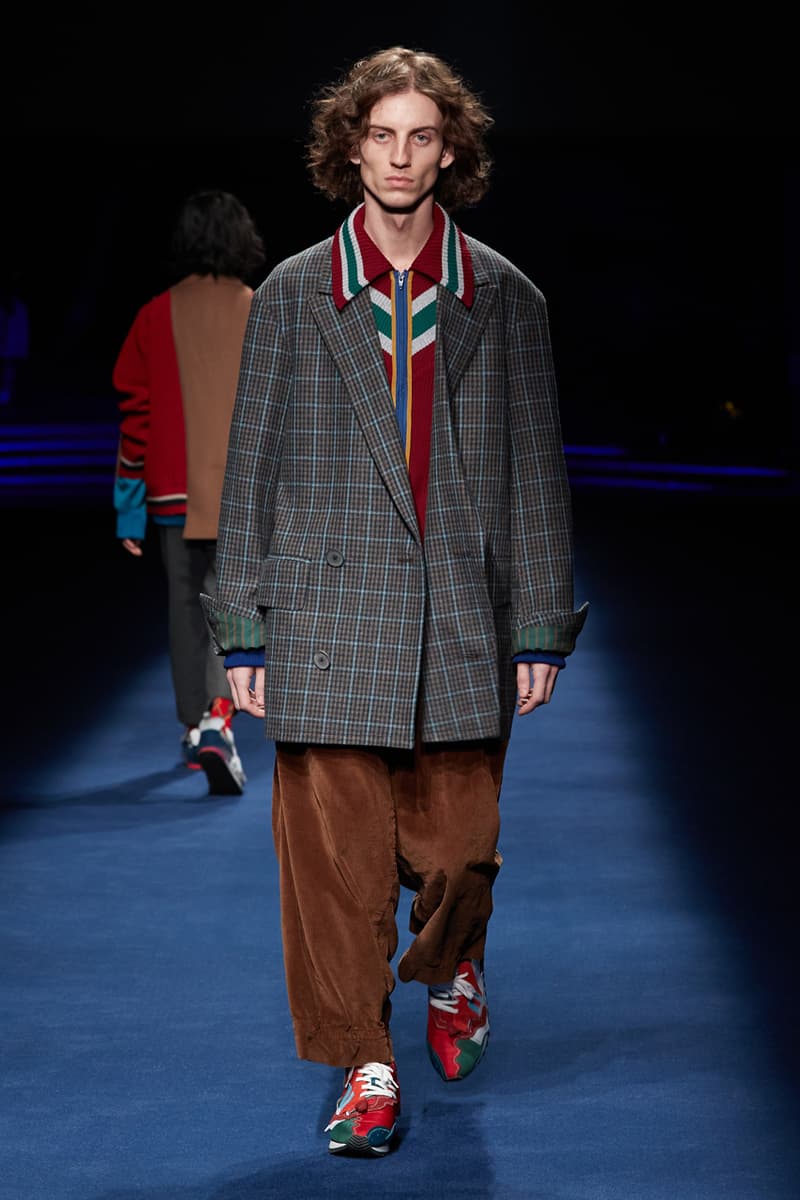 kolor Fall/Winter 2021 Collection Runway Show fw21 menswear womenswear japan junichi abe adidas collaboration