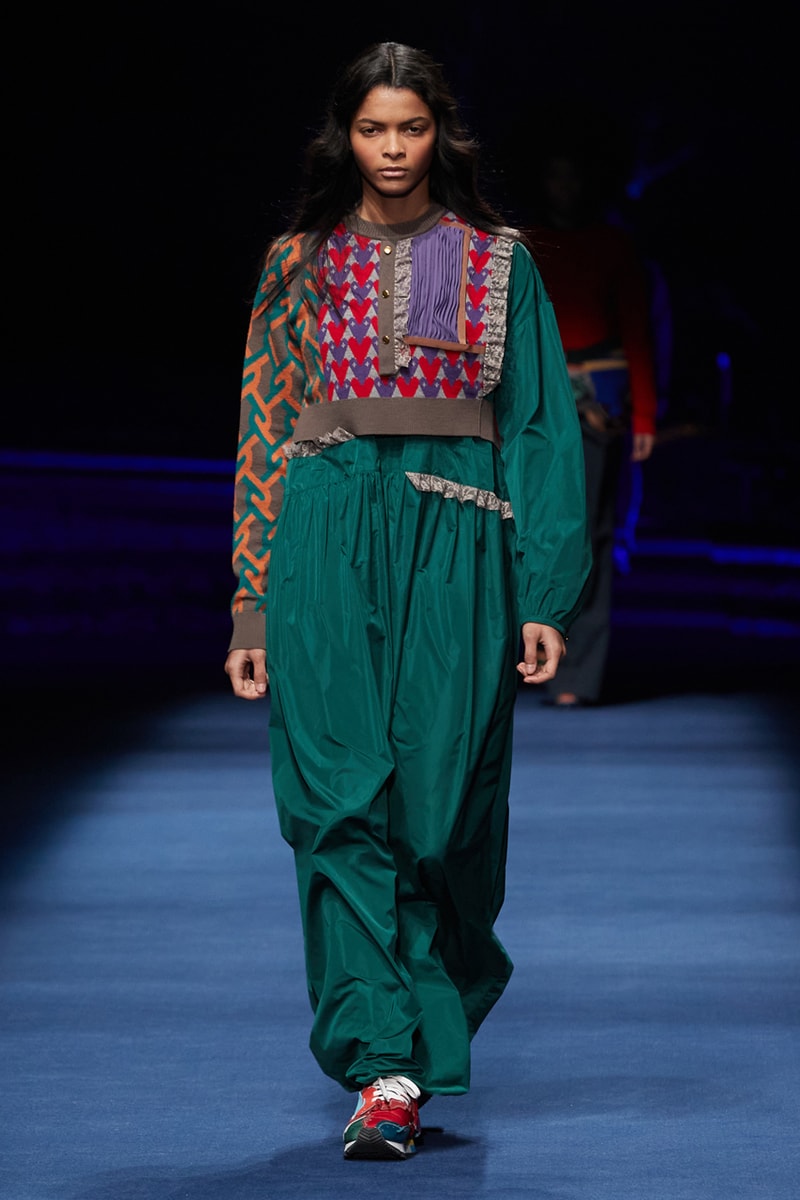 kolor Fall/Winter 2021 Collection Runway Show fw21 menswear womenswear japan junichi abe adidas collaboration