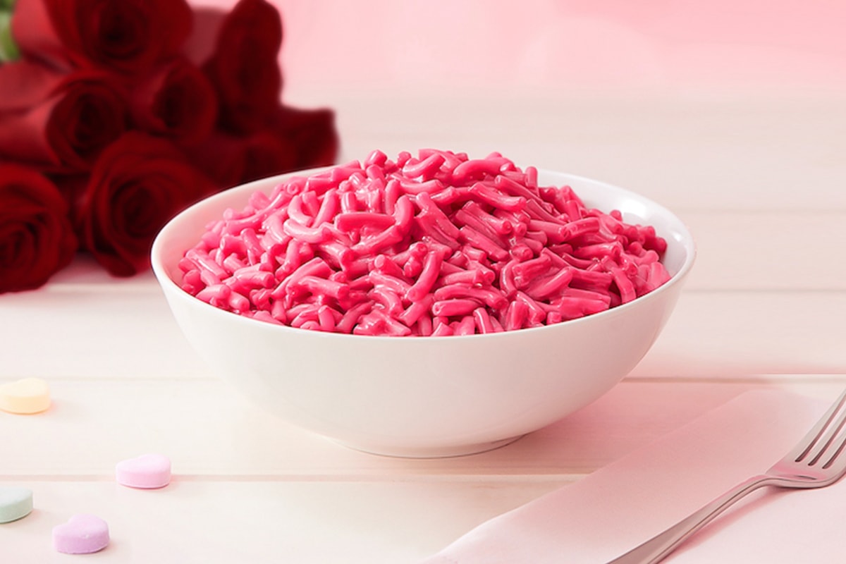 Kraft Mac & Cheese Dinner Pink Candy Flavor Valentines Day Release