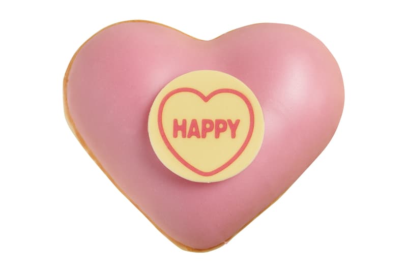 Krispy Kreme Swizzels Love Hearts donuts release candy UK Glazed Original Sweets Snacks Derbyshire