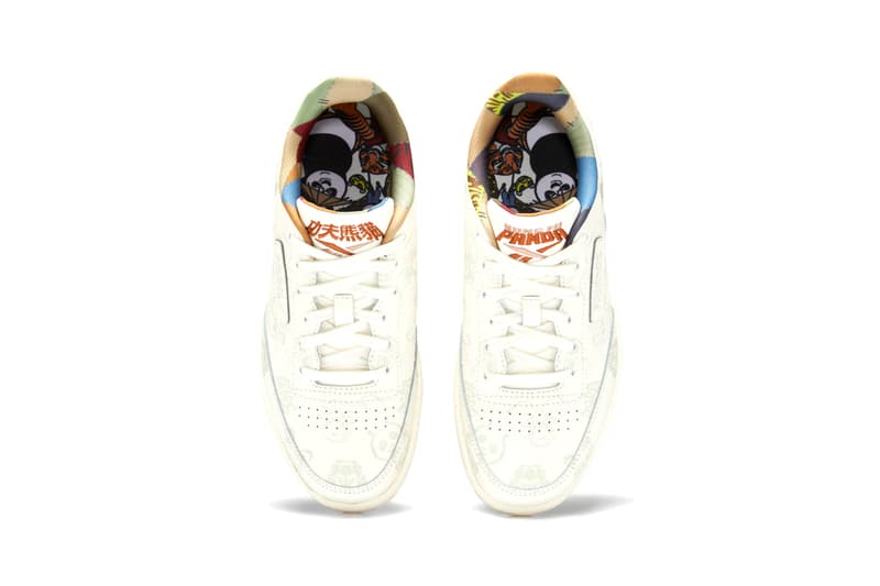 'Kung Fu Panda' x Reebok Collection Collaboration Club C 85 Instapump Fury Zig Kinetica Po Ping Dragon Warrior Furious Five Children Cartoon Film Movie Franchise DreamWorks Animation