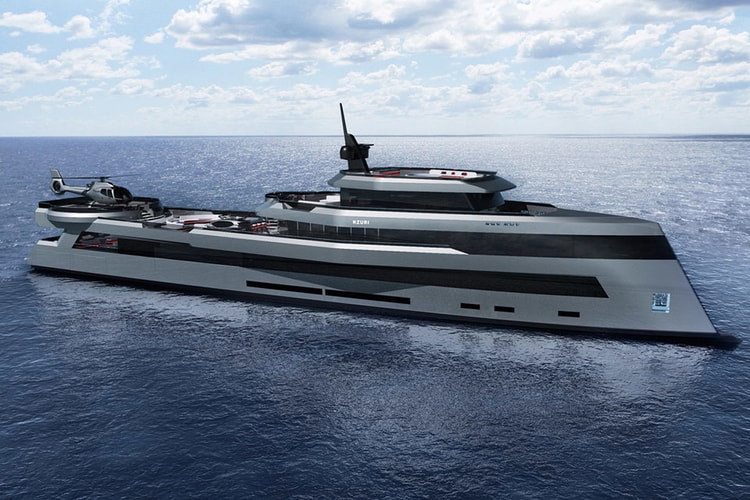 Kyron Design's Nzuri is a 230-Foot Expedition Megayacht