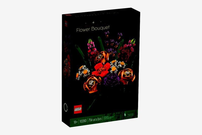 LEGO Flower Bouquet Building Kit 10280 (756 Pieces) Unique Flower Bouquet