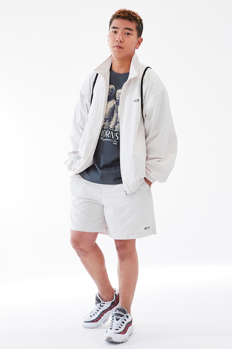 LMC Spring Summer 2021 Lookbook collection ss21 menswear streetwear jacket pants trousers shirts shorts t shirts sweats hoodies sweater info