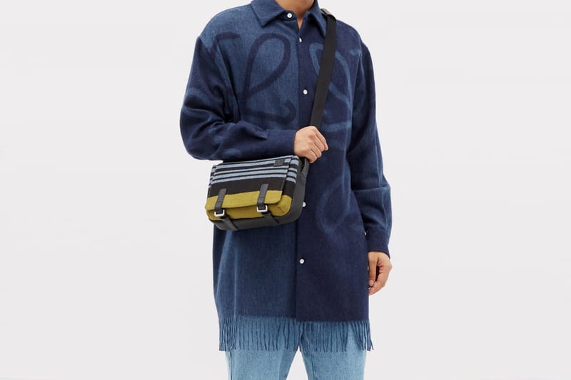 LOEWE Delivers Blanket-Inspired Fringed Flannel Shirt