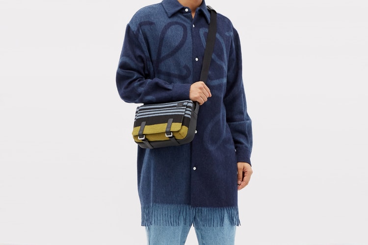 LOEWE Delivers Blanket-Inspired Fringed Flannel Shirt