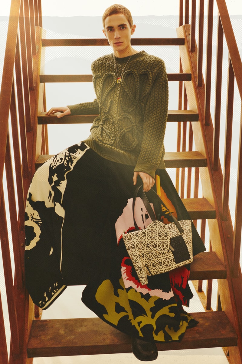 LOEWE Fall/Winter 2021 Men's Collection Lookbook menswear jonathon anderson fw21 Joe Brainard