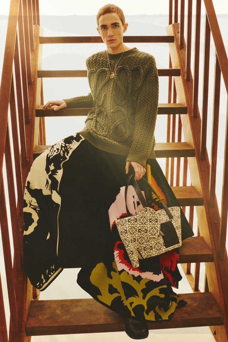 LOEWE Fall/Winter 2021 Men's Collection Lookbook menswear jonathon anderson fw21 Joe Brainard