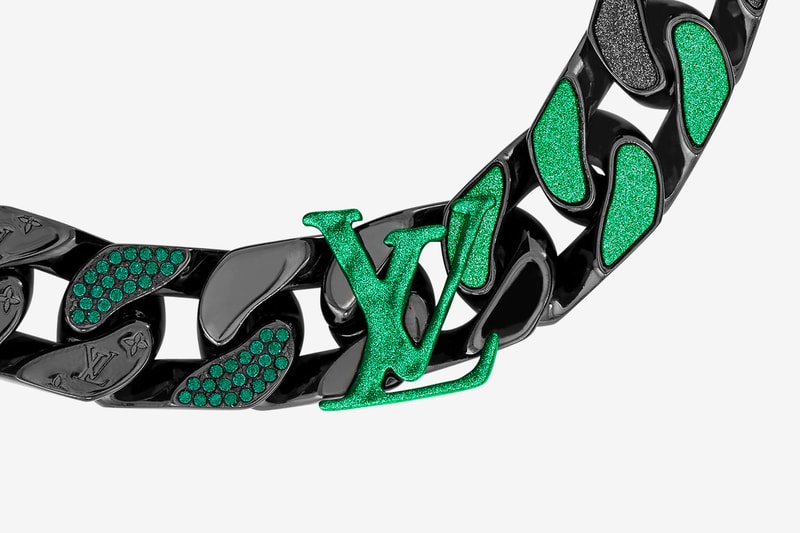Louis Vuitton's Latest 2054 Bracelet Channels Drake's Nautilus Ref. 5726 Emeralds Green accessories 