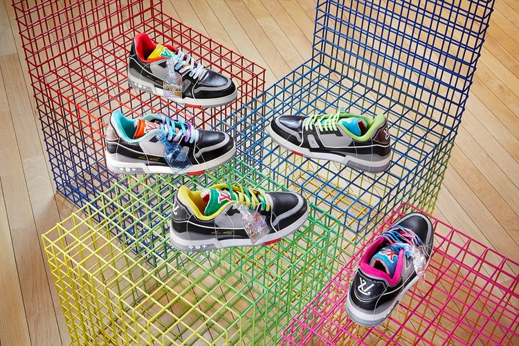 Louis Vuitton Reveals SS21 LV Trainer Upcycling Collection