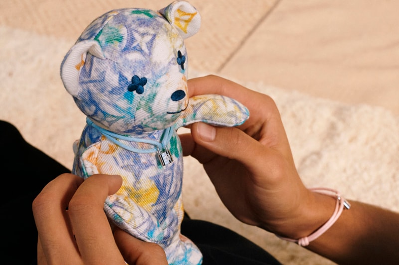 louis vuitton unicef jewelry bracelets silver lockit doudou teddy bear