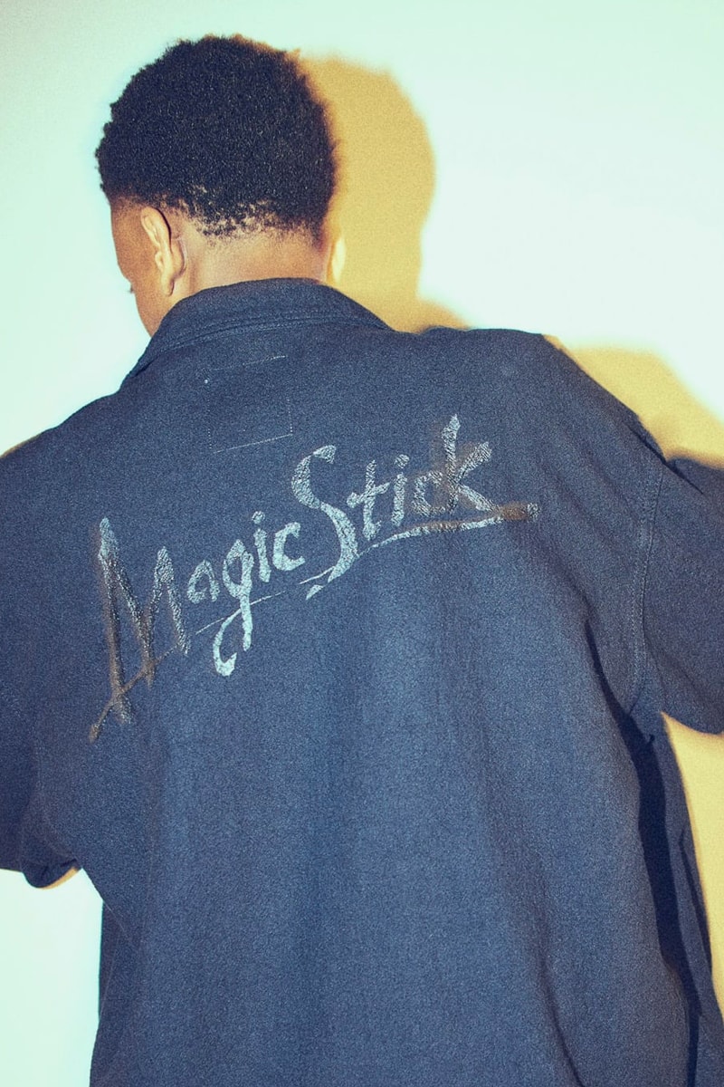 MAGIC STICK Spring Summer 2021 Lookbook menswear streetwear japanese brand label jackets hoodies pants trousers 
