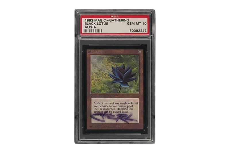 ebay PSA 10 Magic: The Gathering Alpha Black Lotus | Hypebeast ebay PSA 10 Magic: The Gathering Alpha Black Lotus | Hypebeast