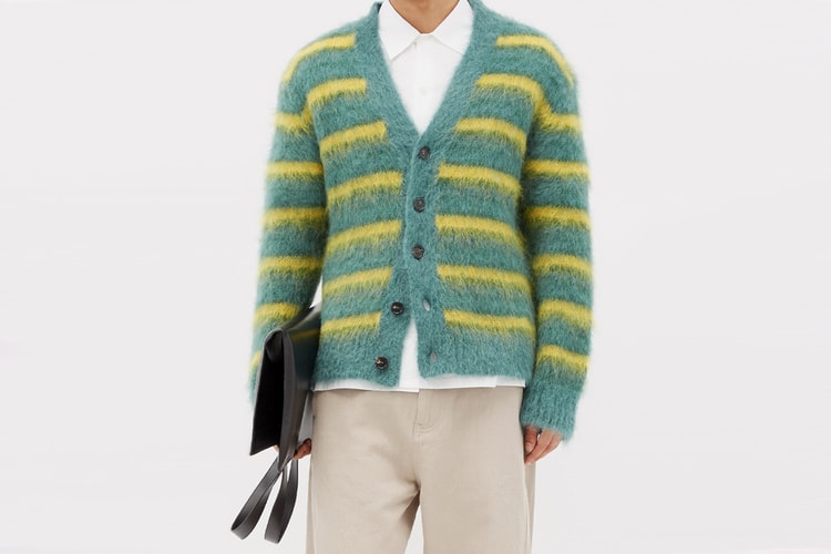 Marni Delivers a Preppy Take on the Mohair Cardigan