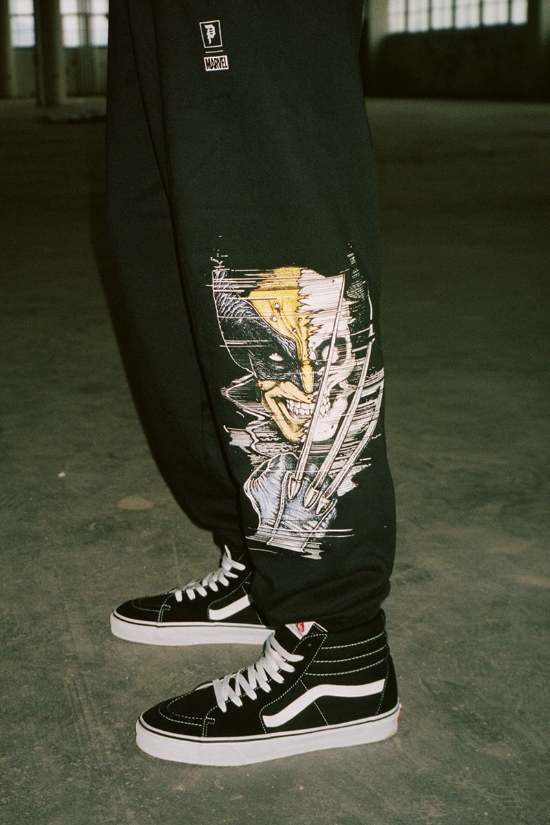 Marvel Paul Jackson Primitive Skateboarding Collection Release Info Buy Price Date Hat Cap Sock Sticker Deck Pants T shirt Hoodie Venom Doom Wolverine