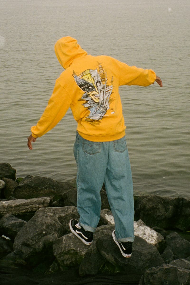 Marvel Paul Jackson Primitive Skateboarding Collection Release Info Buy Price Date Hat Cap Sock Sticker Deck Pants T shirt Hoodie Venom Doom Wolverine
