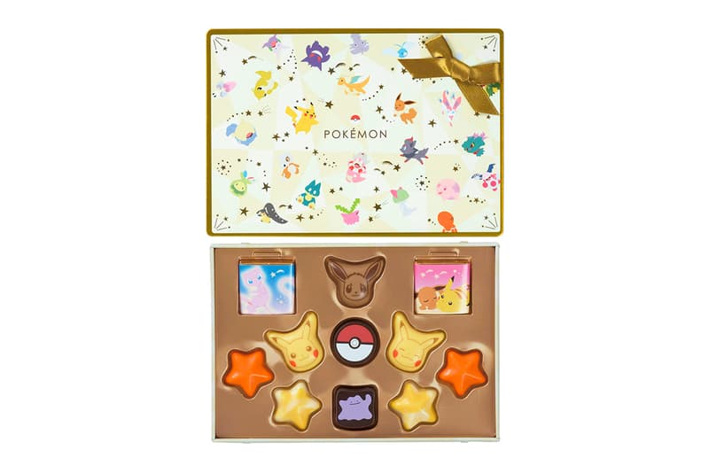 Pokémon Readies for Valentine's Day With Chocolate Collection Japan Pikachu Eevee Dragonite poke ball Matsukazeya Nintendo game freak