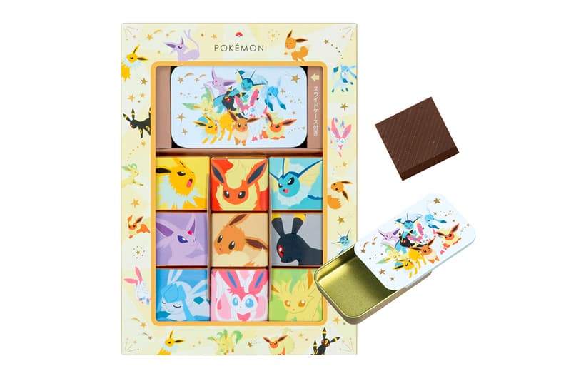 Pokémon Readies for Valentine's Day With Chocolate Collection Japan Pikachu Eevee Dragonite poke ball Matsukazeya Nintendo game freak