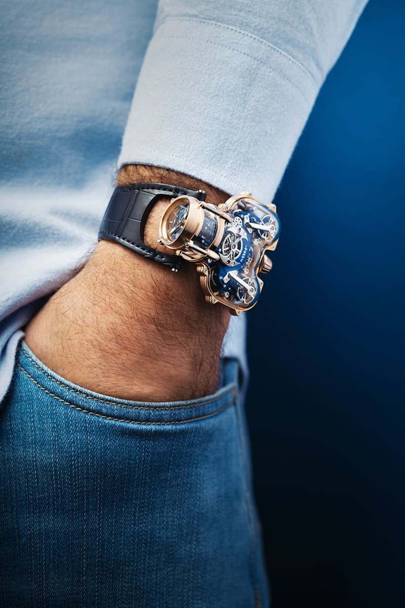 MB&F Releases Sapphire Vision Version of Horological Machine No.9