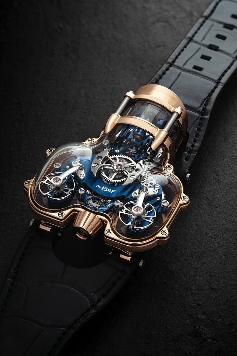 MB&F Releases Sapphire Vision Version of Horological Machine No.9