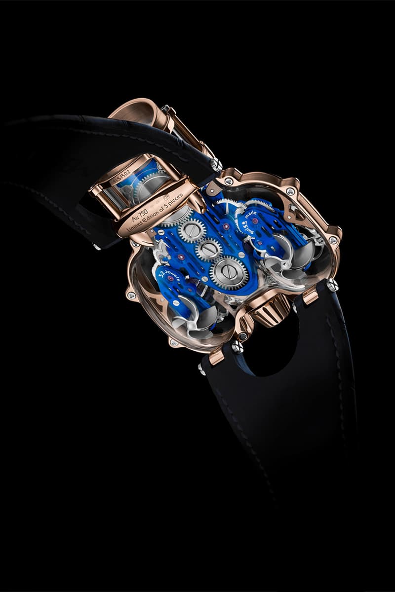 MB&F Releases Sapphire Vision Version of Horological Machine No.9