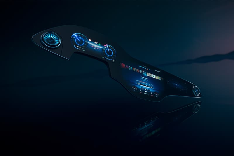 Mercedes-Benz EQS MBUX Hyperscreen Unveiling | HYPEBEAST