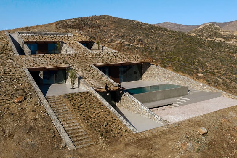 MOLD Architects NCaved AGIOS SOSTIS GREECE home Yiorgis Yerolymbos Panagiotis Voumvakis Serifos Island  Iliana Kerestetzi home design architecture construction 