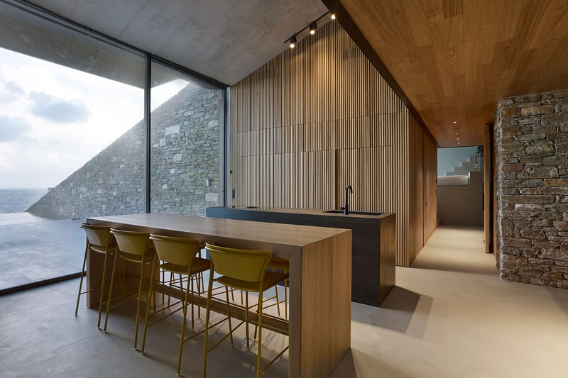 MOLD Architects NCaved AGIOS SOSTIS GREECE home Yiorgis Yerolymbos Panagiotis Voumvakis Serifos Island  Iliana Kerestetzi home design architecture construction 