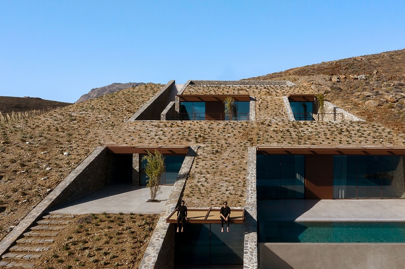 MOLD Architects NCaved AGIOS SOSTIS GREECE home Yiorgis Yerolymbos Panagiotis Voumvakis Serifos Island  Iliana Kerestetzi home design architecture construction 