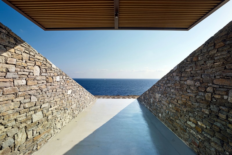 MOLD Architects NCaved AGIOS SOSTIS GREECE home Yiorgis Yerolymbos Panagiotis Voumvakis Serifos Island  Iliana Kerestetzi home design architecture construction 