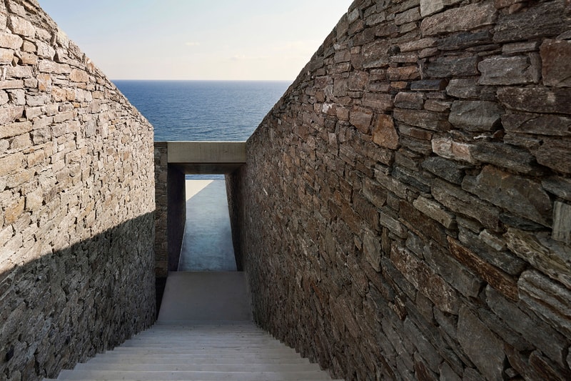 MOLD Architects NCaved AGIOS SOSTIS GREECE home Yiorgis Yerolymbos Panagiotis Voumvakis Serifos Island  Iliana Kerestetzi home design architecture construction 