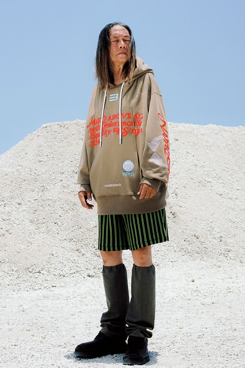 NAMESAKE SS21 muscle memory lookbook NESENSE Taiwan Jaychou Basketball 2000s Hawaii Patsy Mink feminism gender fashion style hypebeast art Spring Summer 2021