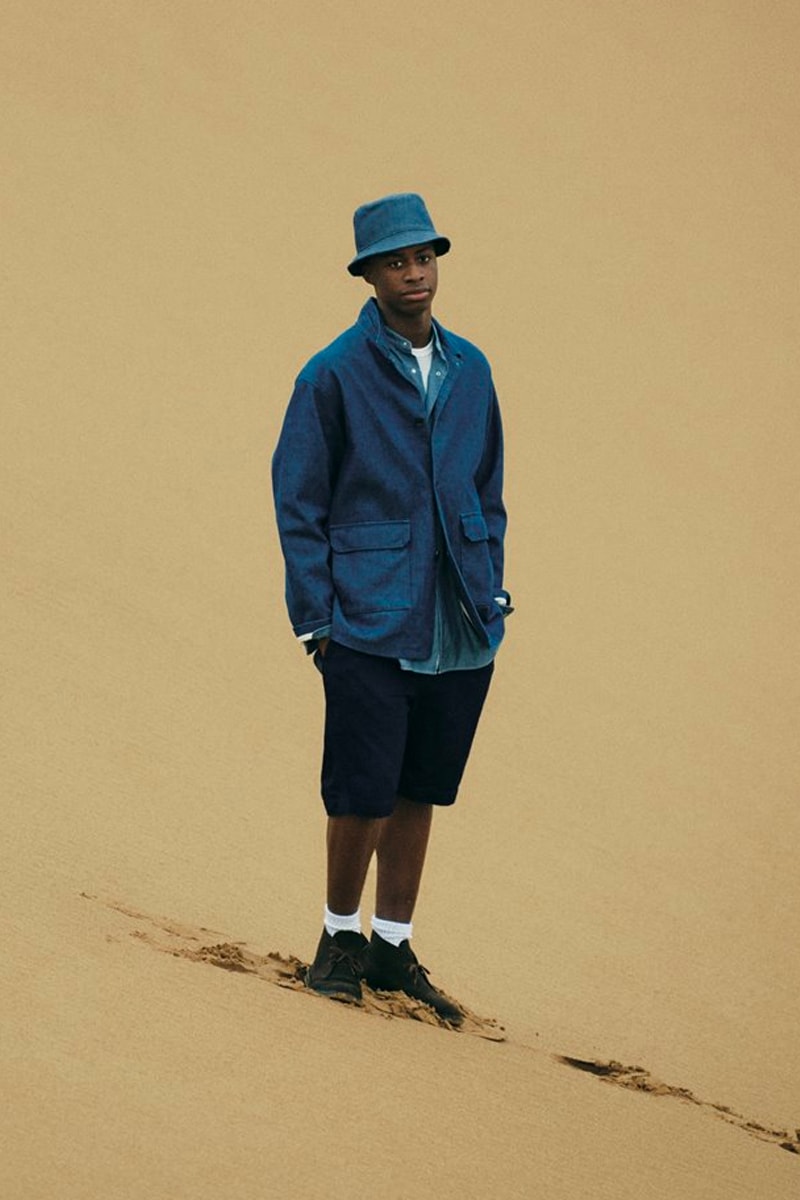 nanamica spring summer 2021 editorial menswear streetwear japanese ss21 lookbooks outdoors jackets coats pants trousers shirts t shirts