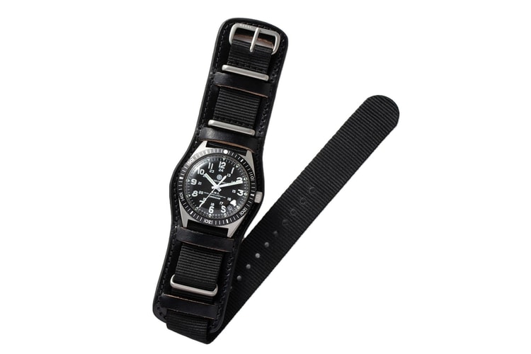 MOUT RECON TAILOR Joins Naval Watch Company and LOWERCASE For a Bund-Strapped Military Watch