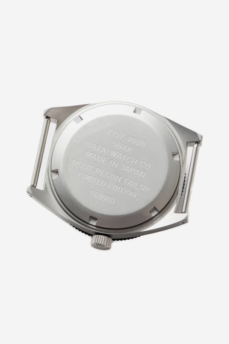 naval watch company lowercase mout recon tailor vintage military inspired watches timepiece accessories limited edition