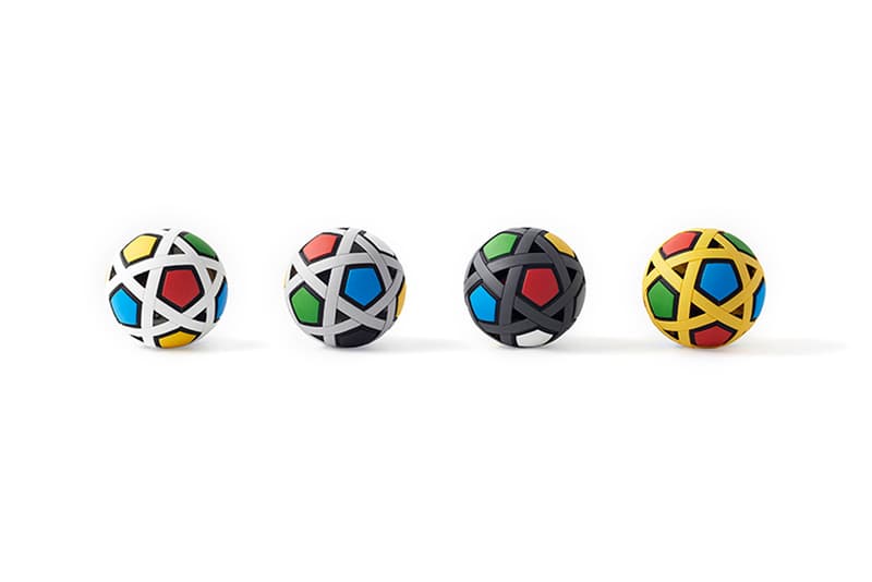 nendo my football kit soccer ball modular design no inflation