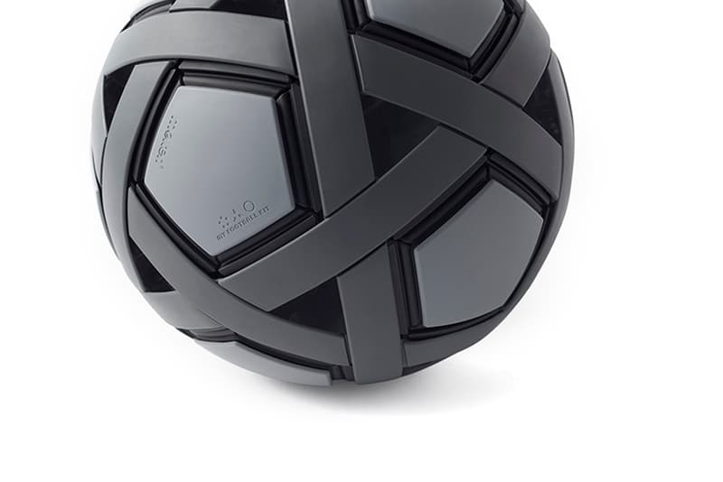 nendo my football kit soccer ball modular design no inflation