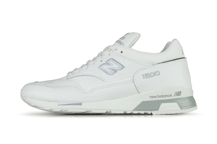 The Made-In-England New Balance 1500 Receives a Clean White and Silver Makeover