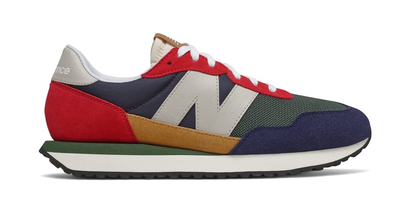 new balance 237 patchwork sneakers