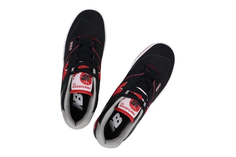 new balance bb550 black red nubuck official release date info photos price store list buying guide
